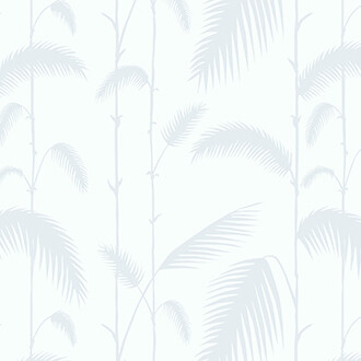 Palm Reeds - Soft Blue Removable Wallpaper