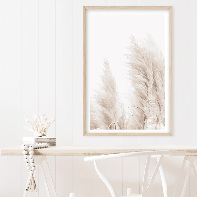 Coastal Pampas Grass (Portrait)