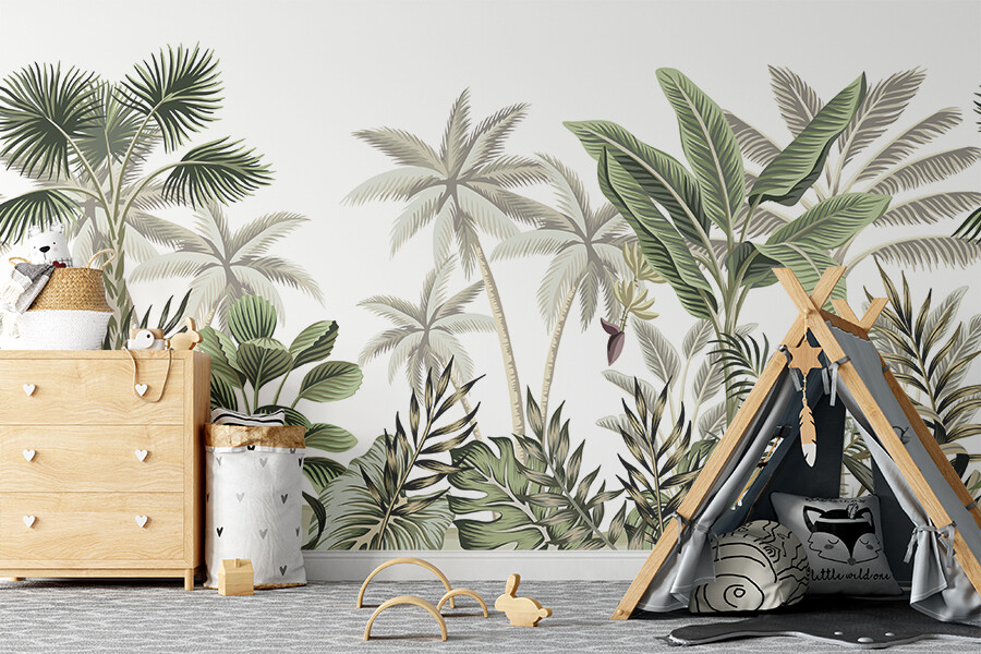 Lush Jungle Removable Wallpaper