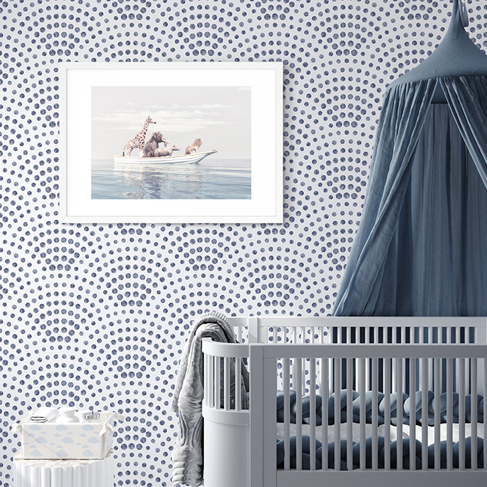 Mermaid Removable Wallpaper (any colour)