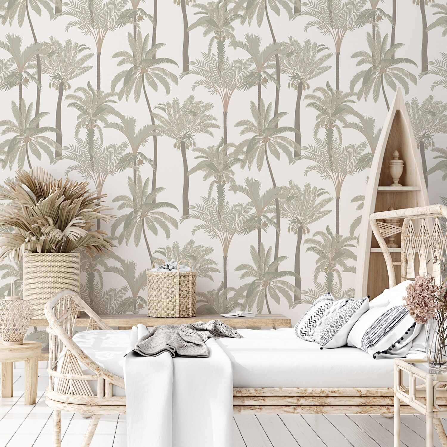 Tropical Oasis Removable Wallpaper