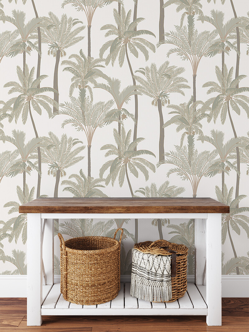 Tropical Oasis Removable Wallpaper