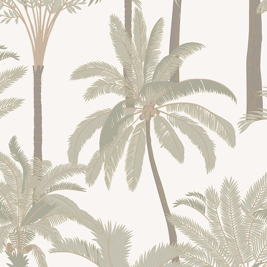 Tropical Oasis Removable Wallpaper