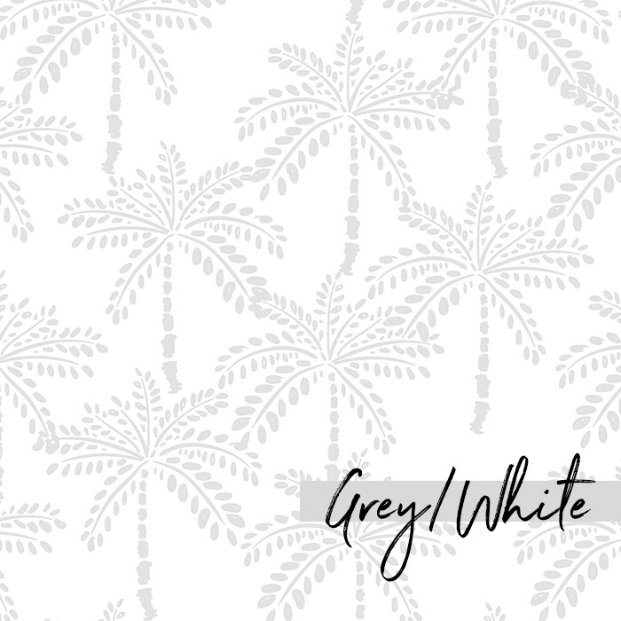 Caribbean Palms Removable Wallpaper (colour options)