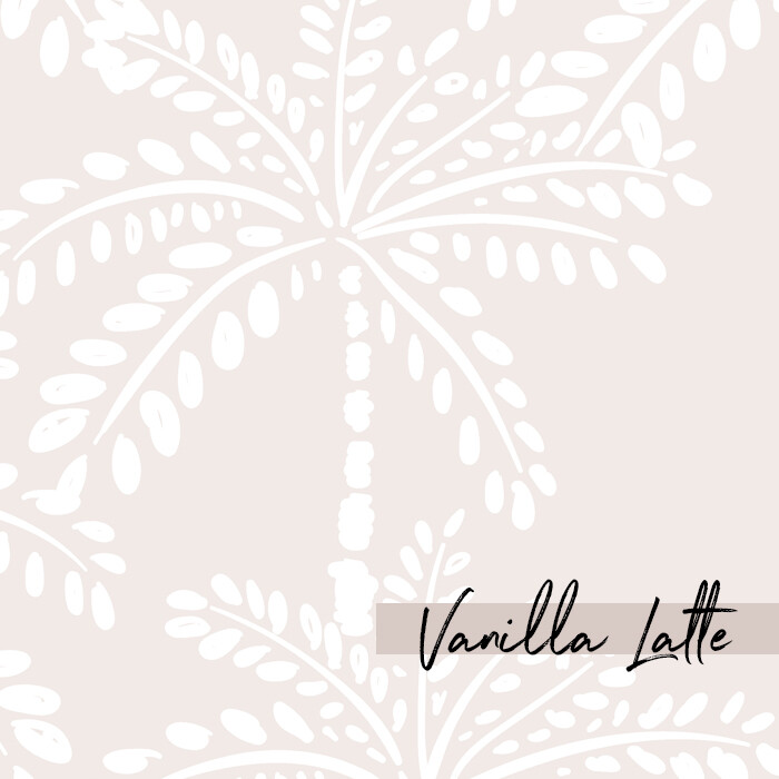 Caribbean Palms Removable Wallpaper (colour options)