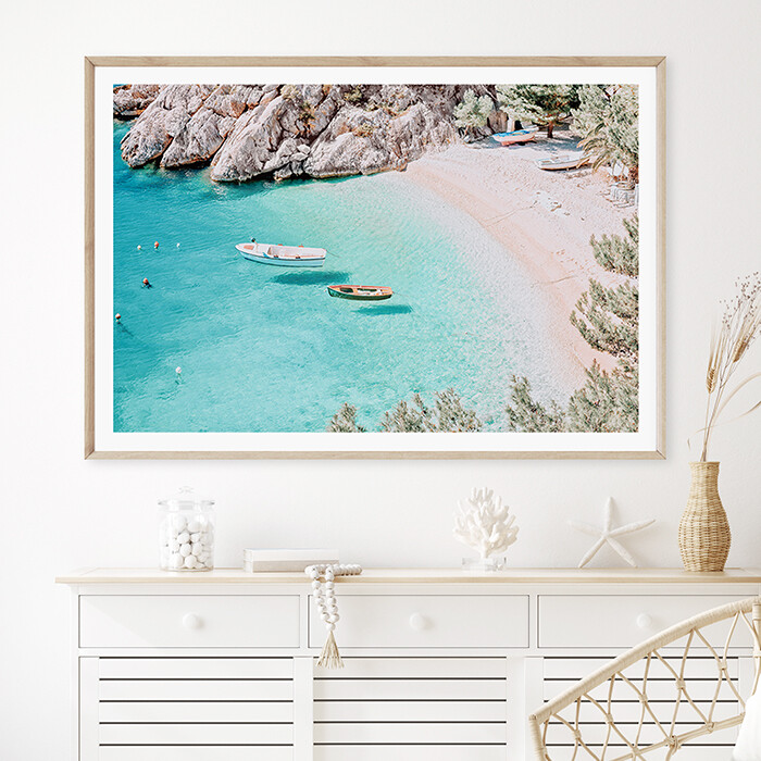 Turquoise Cove (landscape or square)