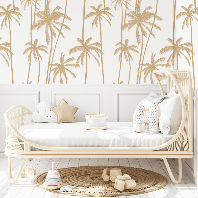 Bali Palms Removable Wallpaper