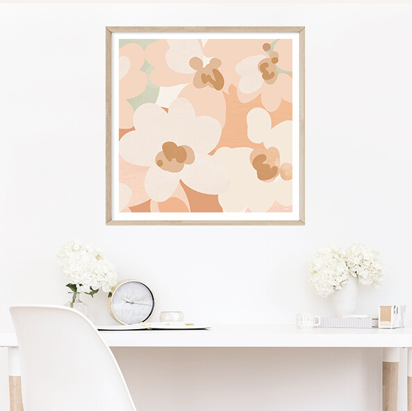 Honey Blossoms II (square)