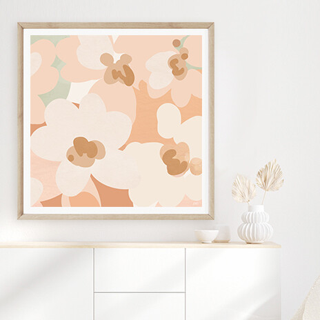 Honey Blossoms II (square)