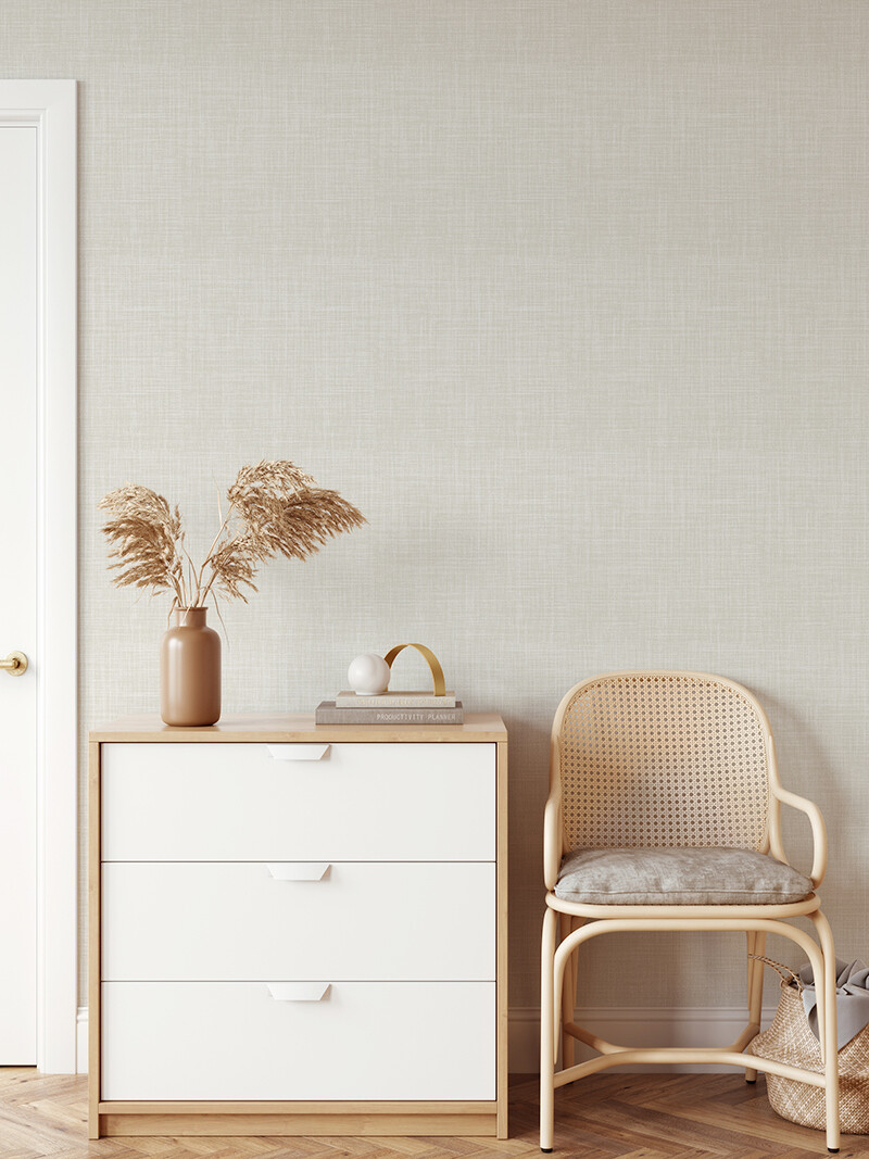 Luxe Linen Removable Wallpaper