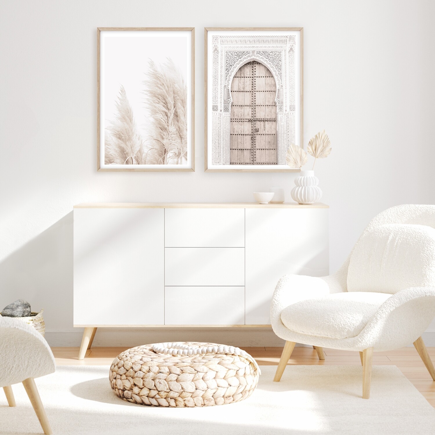 Coastal Pampas Grass (Portrait)
