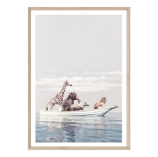 Safari Adrift (portrait)