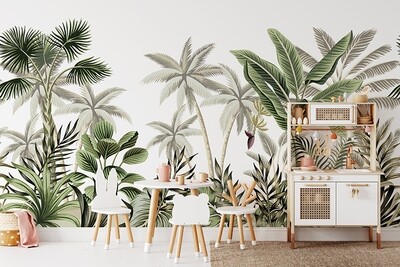 Lush Jungle Removable Wallpaper