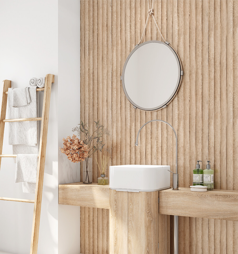 Modern Timber Removable Wallpaper
