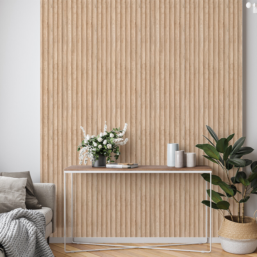 Modern Timber Removable Wallpaper