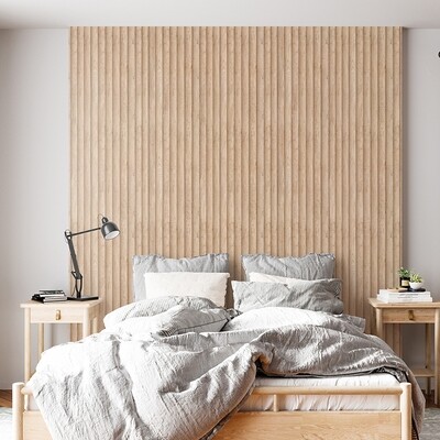 Modern Timber Removable Wallpaper