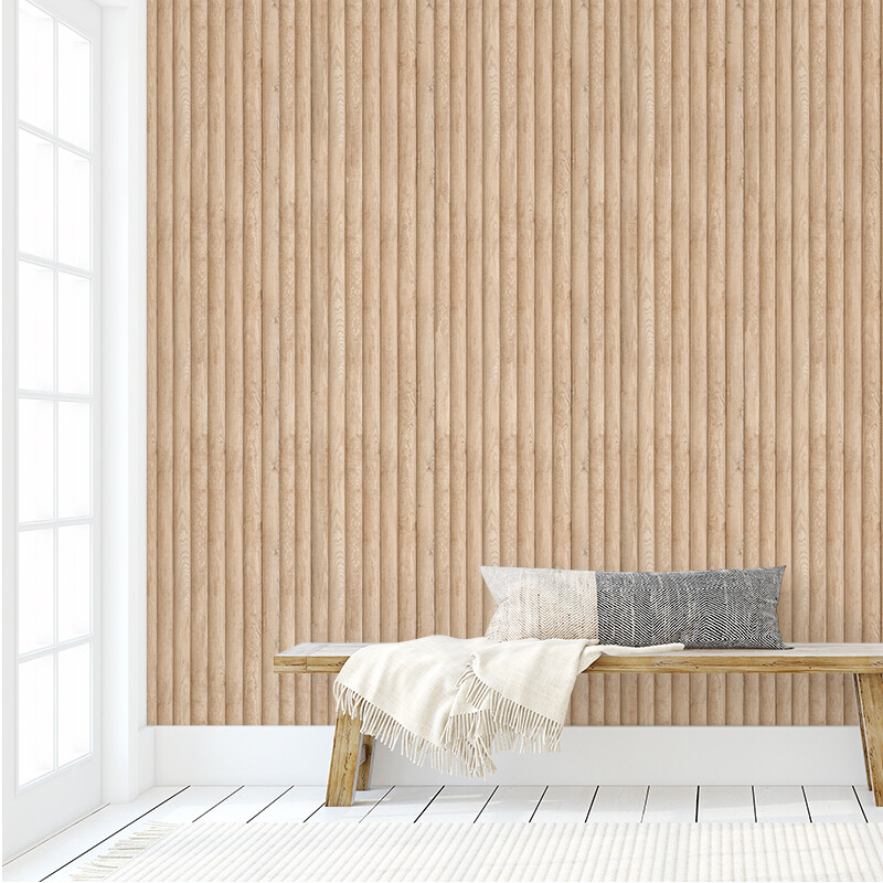 Modern Timber Removable Wallpaper