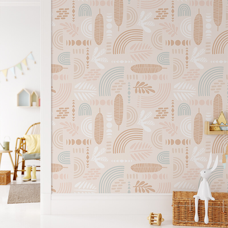 Nature Tribe Removable Wallpaper
