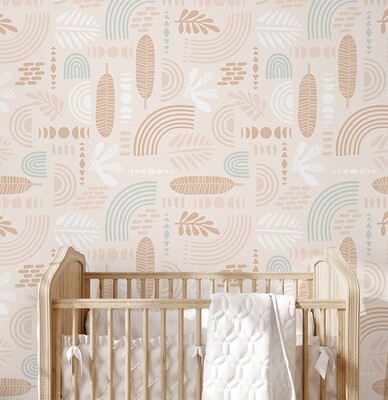 Nature Tribe Removable Wallpaper