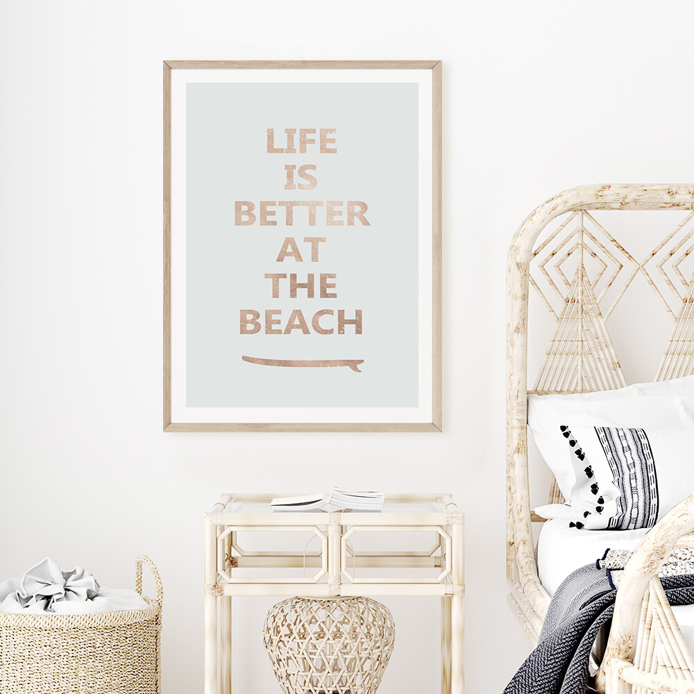Life is Better at the Beach II (colour options)