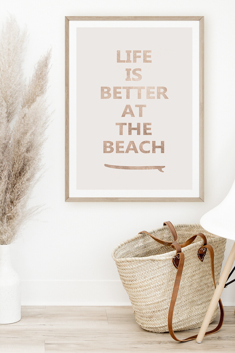 Life is Better at the Beach II (colour options)