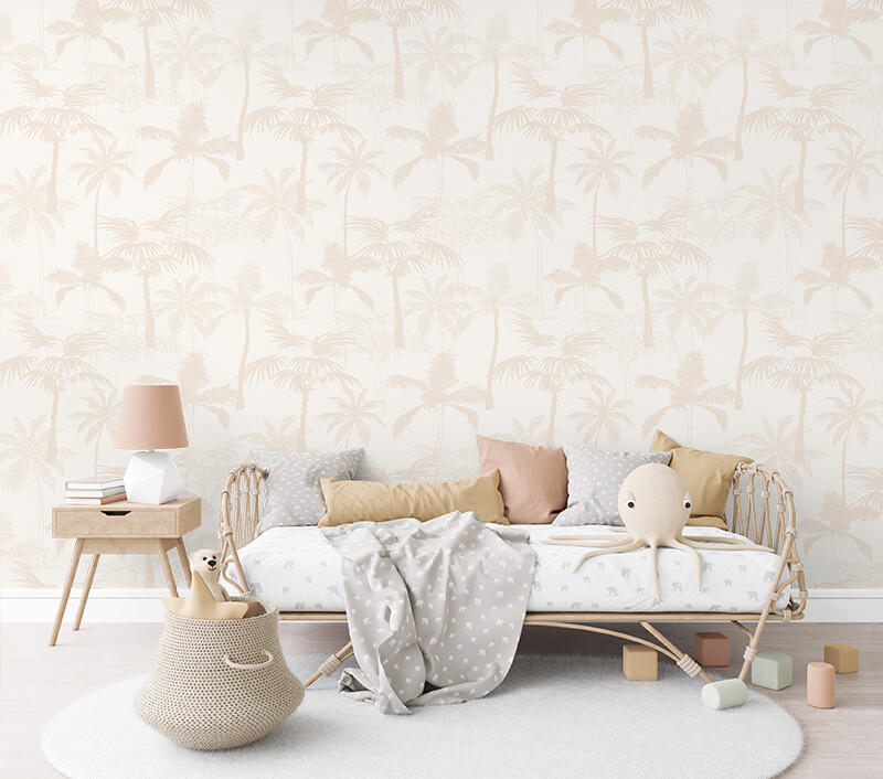California Palms - Warm Neutral