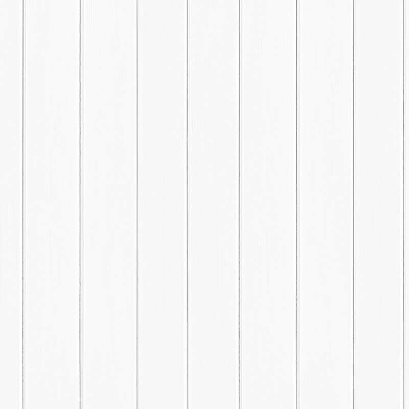 Tongue & Groove Wood Planks Removable Wallpaper (Light Grey)