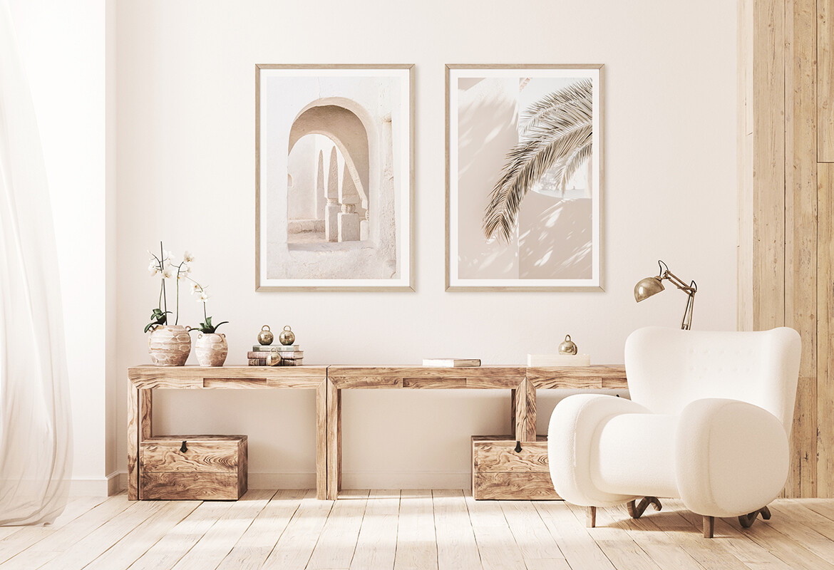 Ancient Arch II & Soft Fronds Set