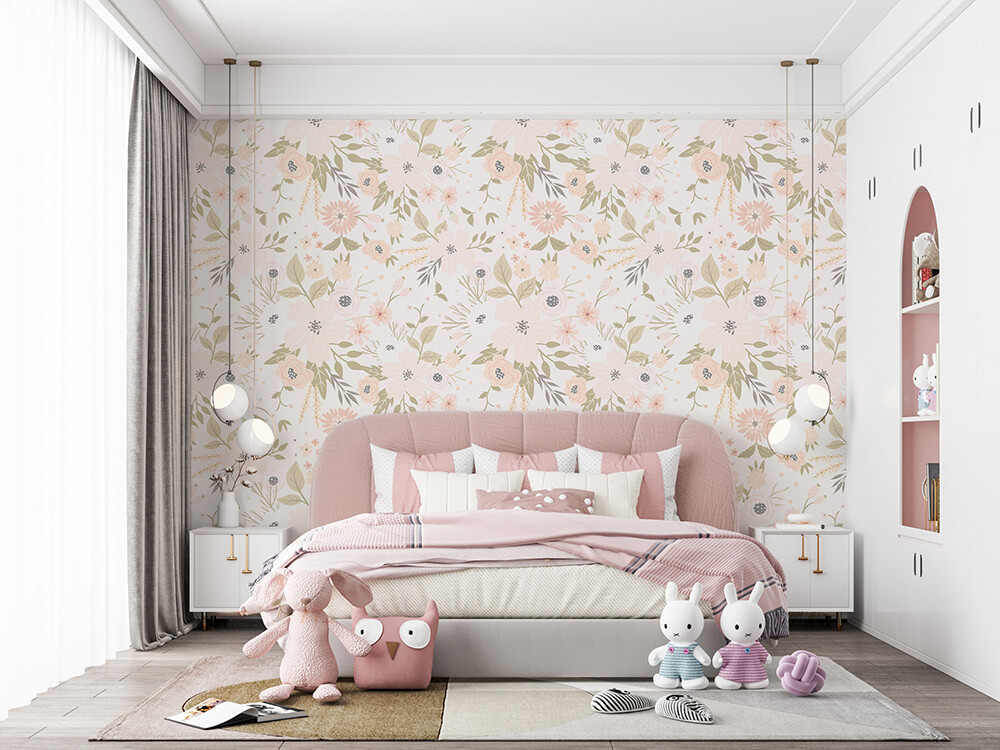 Bloom Crush Removable Wallpaper