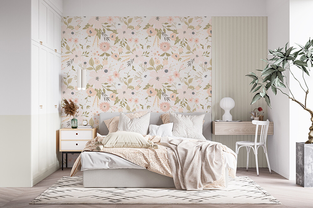 Bloom Crush Removable Wallpaper