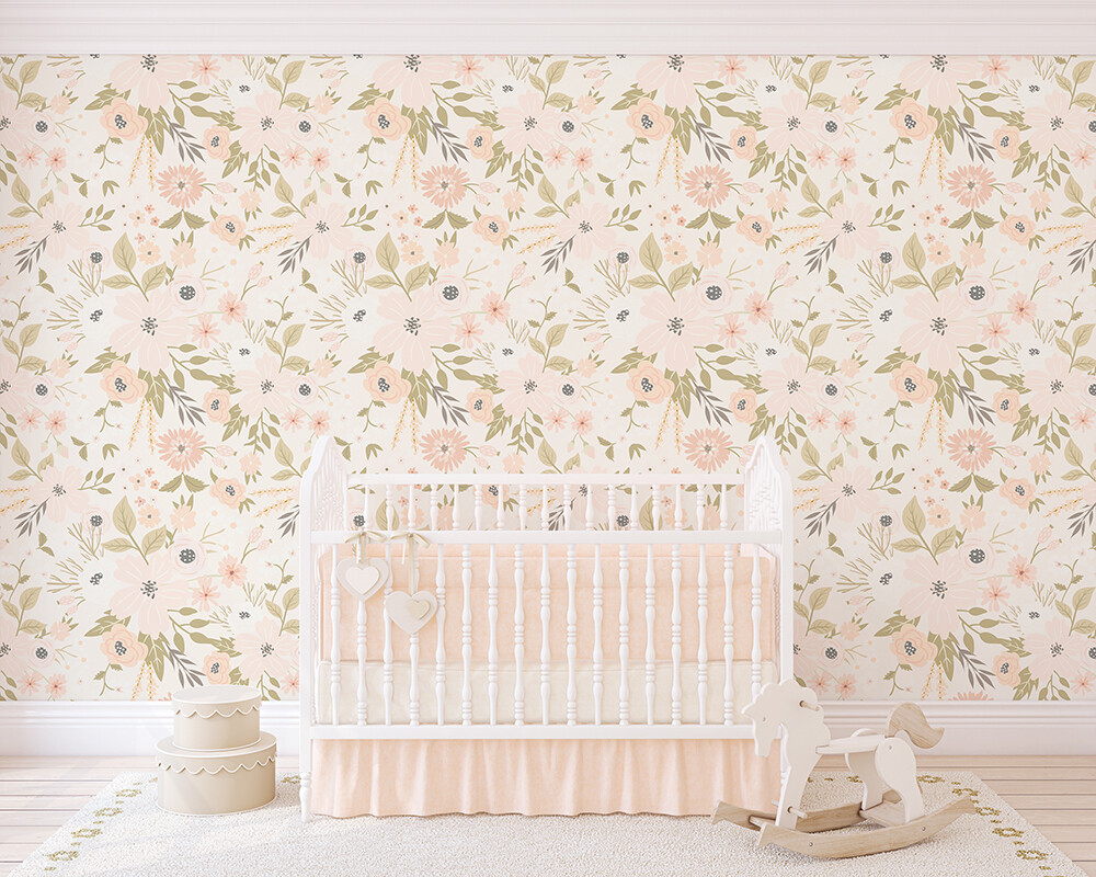 Bloom Crush Removable Wallpaper