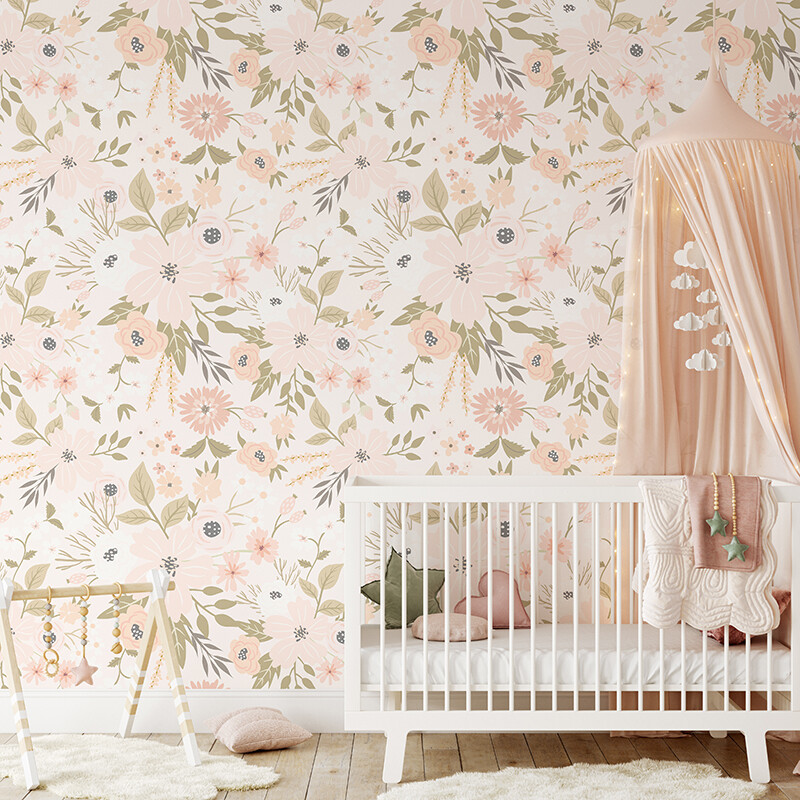 Bloom Crush Removable Wallpaper