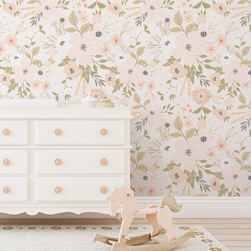 Bloom Crush Removable Wallpaper