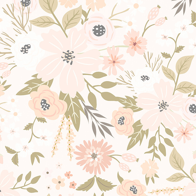 Bloom Crush Removable Wallpaper