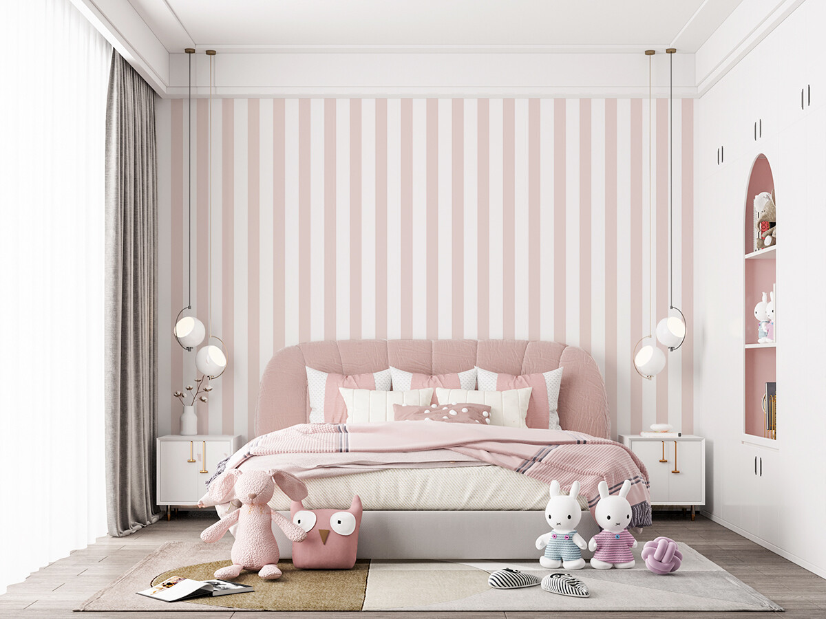 Elegant Stripes Removable Wallpaper