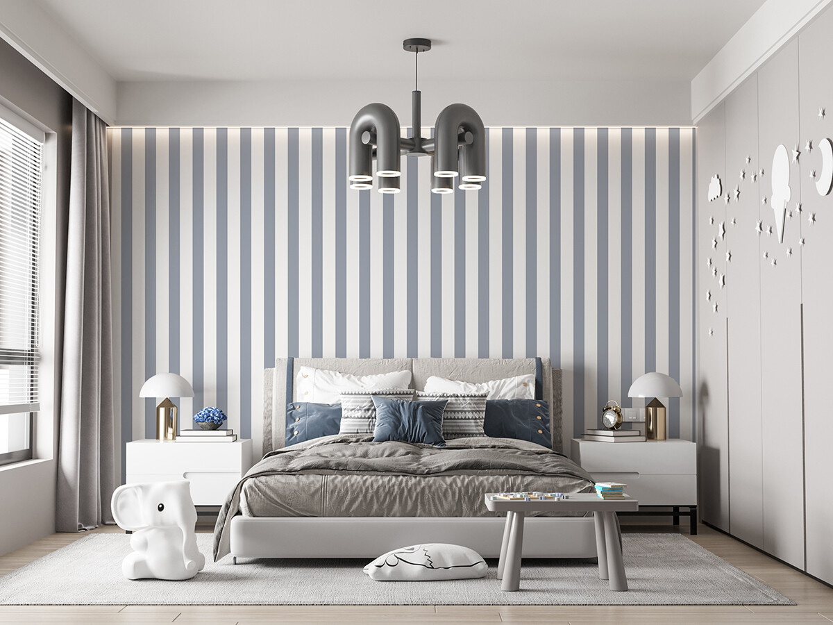 Elegant Stripes Removable Wallpaper