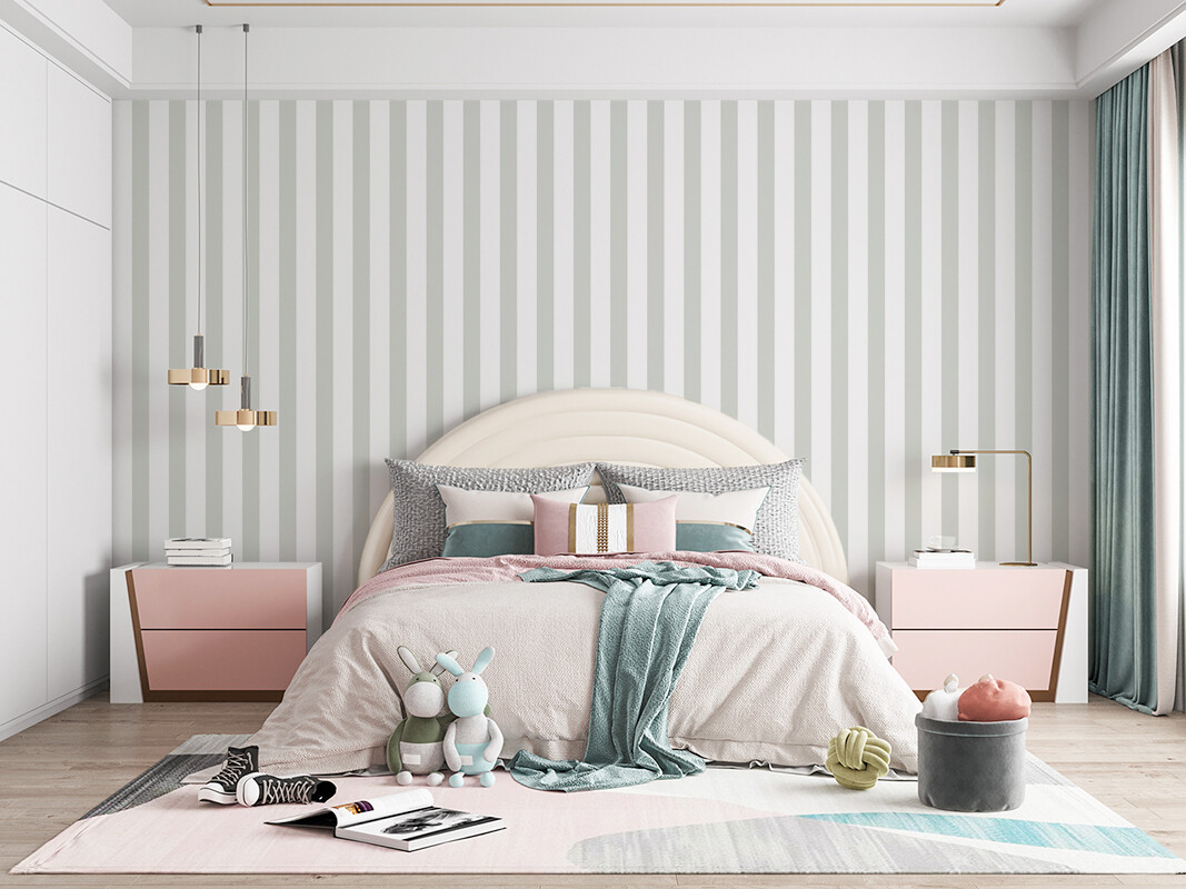 Elegant Stripes Removable Wallpaper