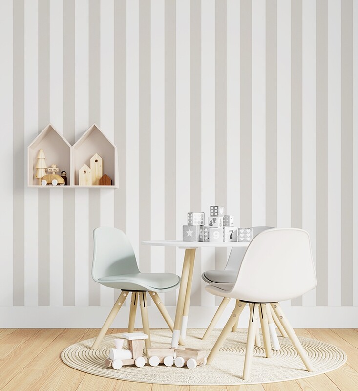 Elegant Stripes Removable Wallpaper