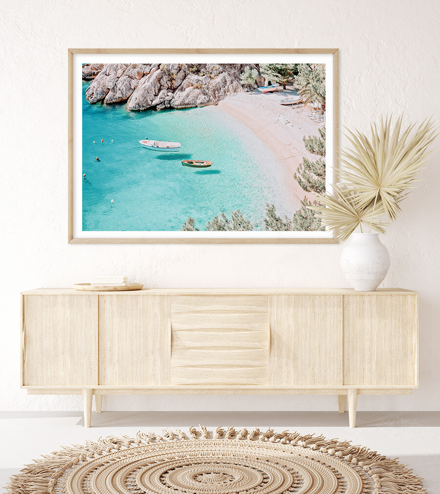 Turquoise Cove (landscape or square)