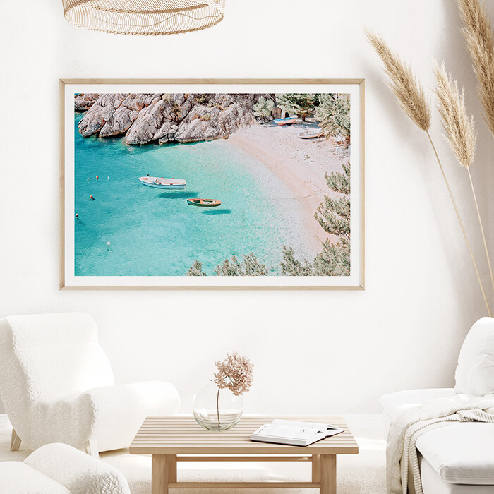 Turquoise Cove (landscape or square)