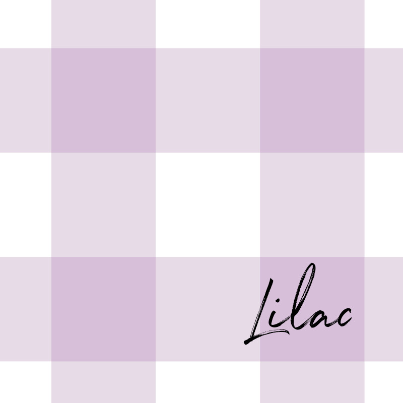 Traditional Gingham Checks Removable Wallpaper (Colour options)