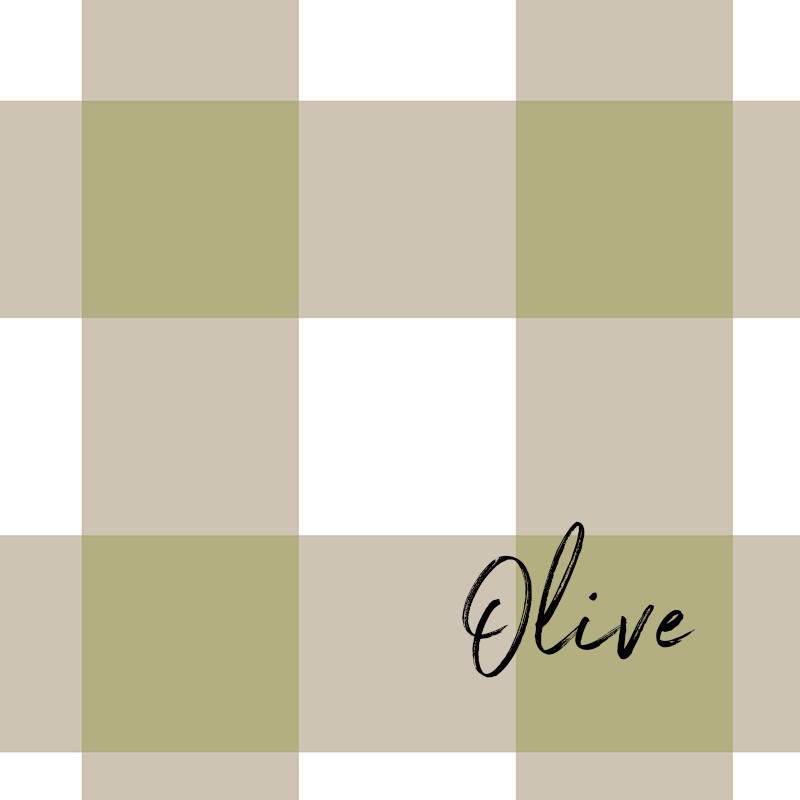 Traditional Gingham Checks Removable Wallpaper (Colour options)