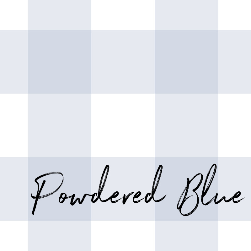 Traditional Gingham Checks Removable Wallpaper (Colour options)