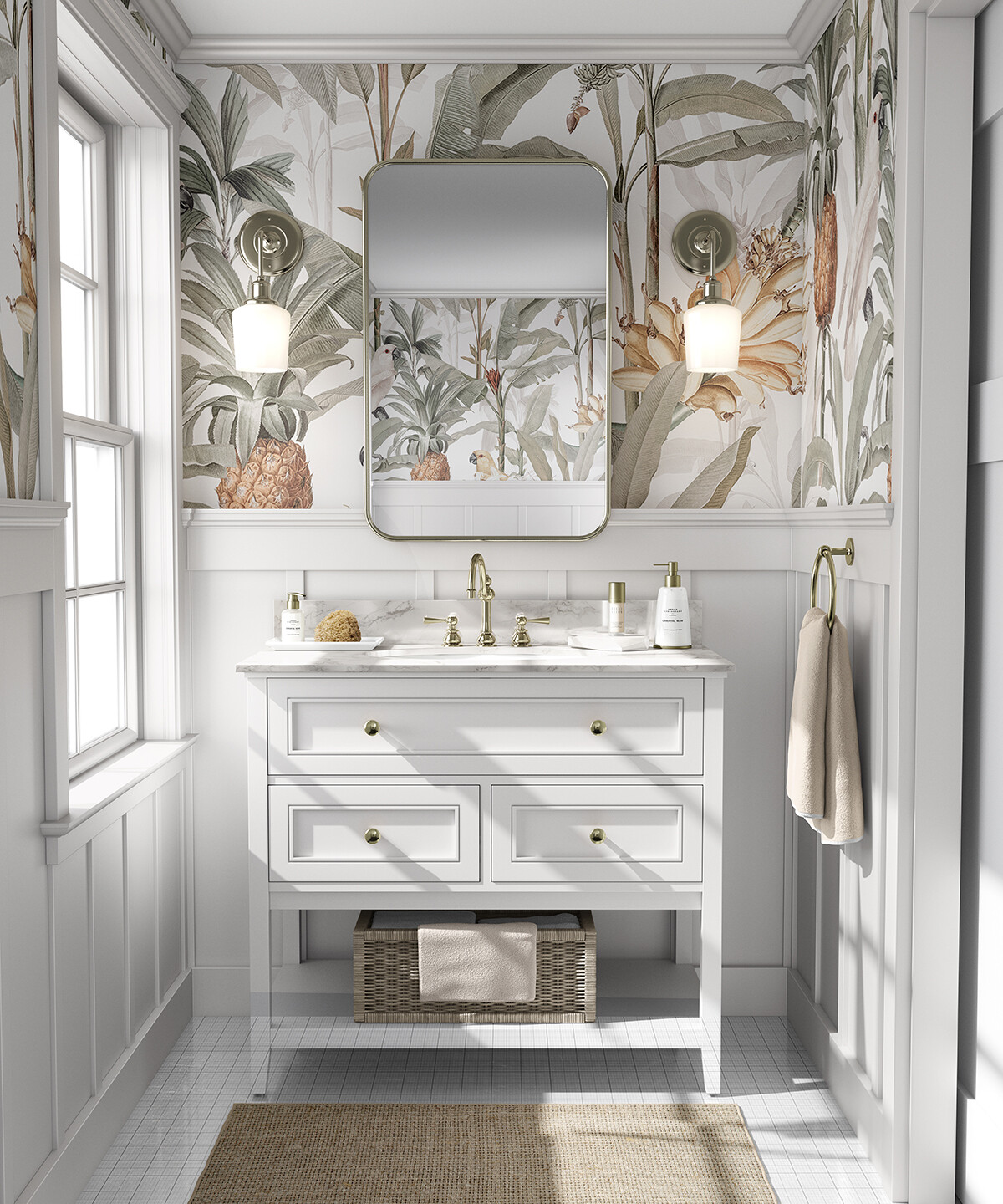 Tropical Jungle Removable Wallpaper