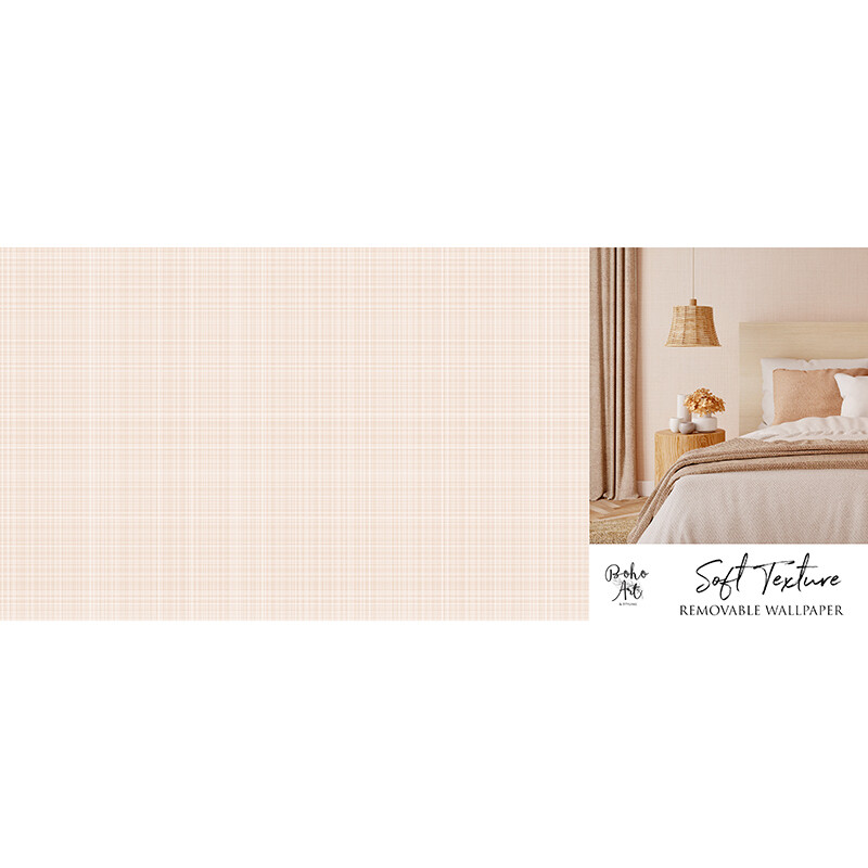 Soft Texture Removable Wallpaper