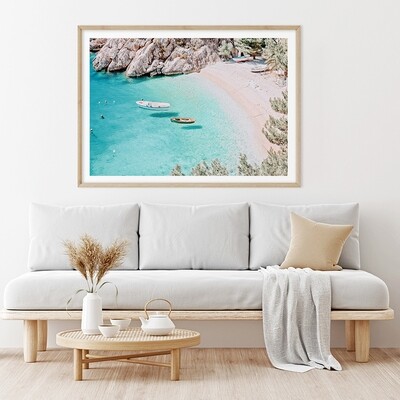Turquoise Cove (landscape or square)