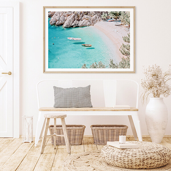 Turquoise Cove (landscape or square)