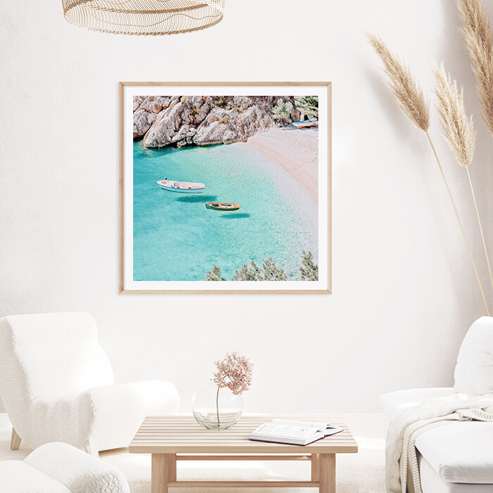 Turquoise Cove (landscape or square)