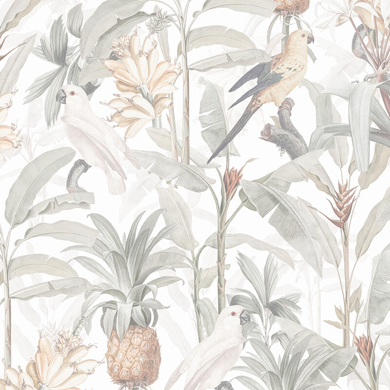 Tropical Jungle II Removable Wallpaper
