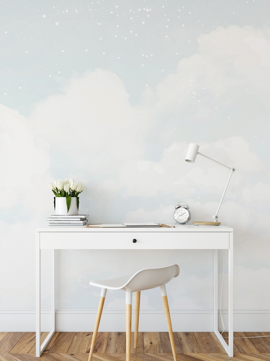 Des Nuages (Clouds) Removable Wallpaper Mural